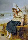 John Everett Millais Famous Paintings - Message from the Sea